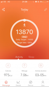 Daily steps target image